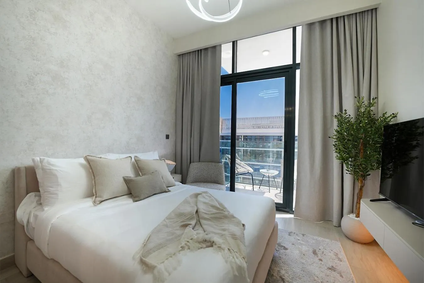 شقة Easygo-Exquisite Stu-View-Azizi Riviera05 دبي